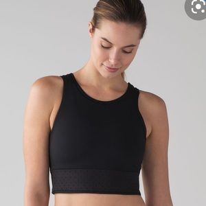 🖤Lululemon Mind over miles Crop Top🖤
